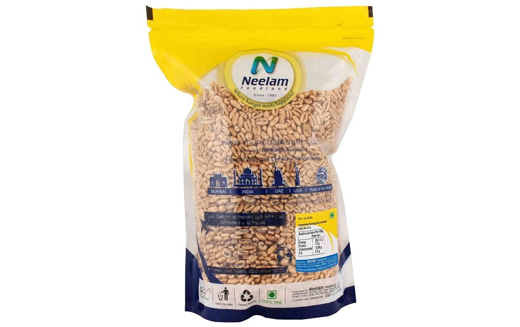 Neelam Foodland Roasted Barley Puffs    Pack  200 grams